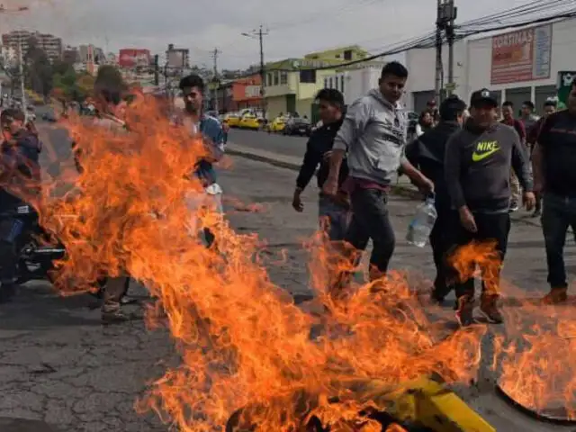 Reformas económicas desatan violentas protestas en Ecuador