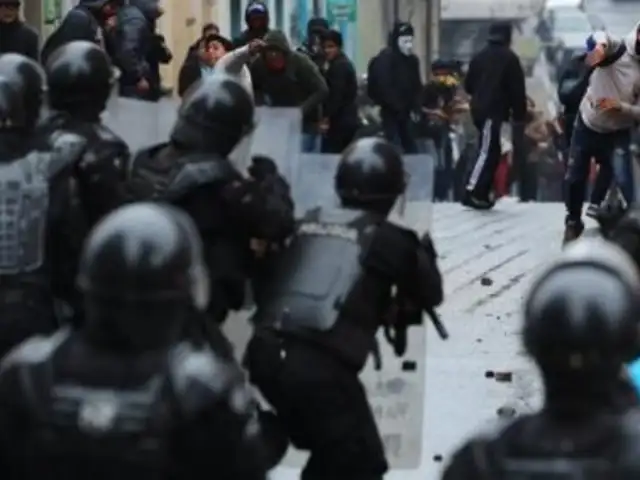 Ecuador: gobierno decretó estado de excepción tras disturbios