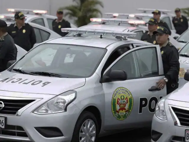 Entregan primer lote de 130 patrulleros para reforzar seguridad en Lima y Callao