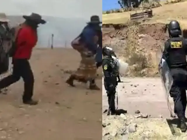 Cusco: al menos cuatro heridos durante protestas en contra de minera Las Bambas