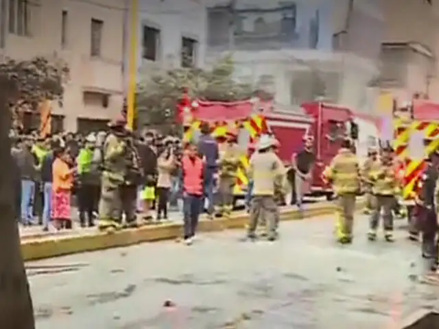La Victoria: más de diez heridos tras explosión de balón de gas en restaurante