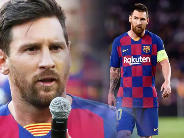 Lionel Messi admite que quiso dejar el Barcelona