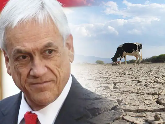 Crisis hídrica chilena: Sebastián Piñera definió la sequía como “un terremoto silencioso”