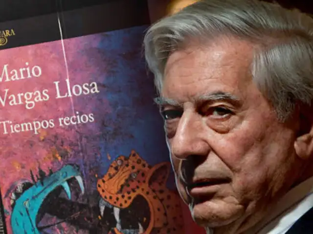 Mario Vargas Llosa presenta su nueva novela “Tiempos recios”