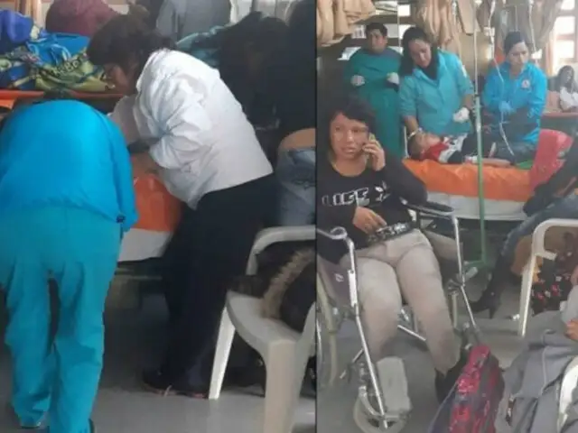 Áncash: al menos 10 heridos deja despiste de miniván en provincia de Recuay