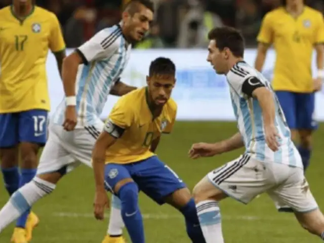 Argentina vs. Brasil: Messi y Neymar se enfrentarán en partido amistoso