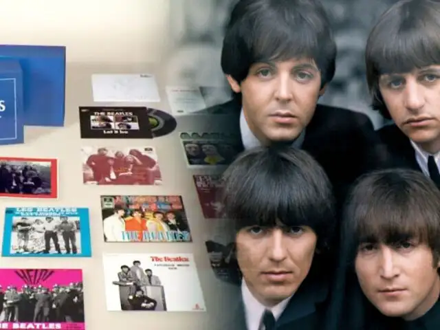 Los Beatles: lanzan colección limitada de sus singles en vinilo
