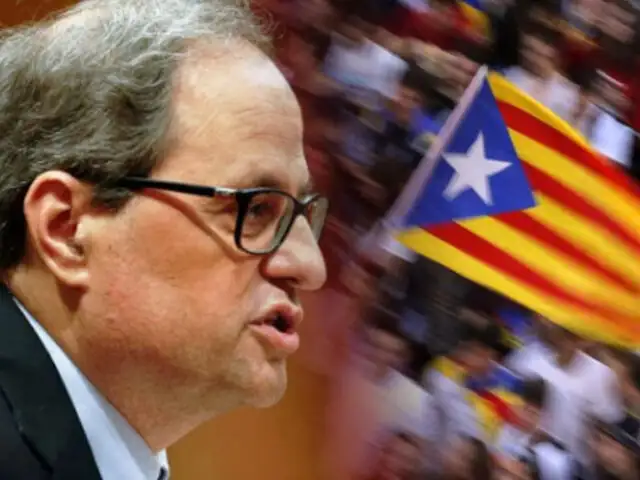 España: presidente catalán propone nuevo referéndum en medio de protestas