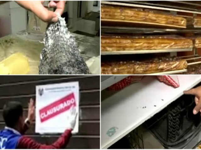 Clausuran panaderías que preparaban turrones en condiciones insalubres
