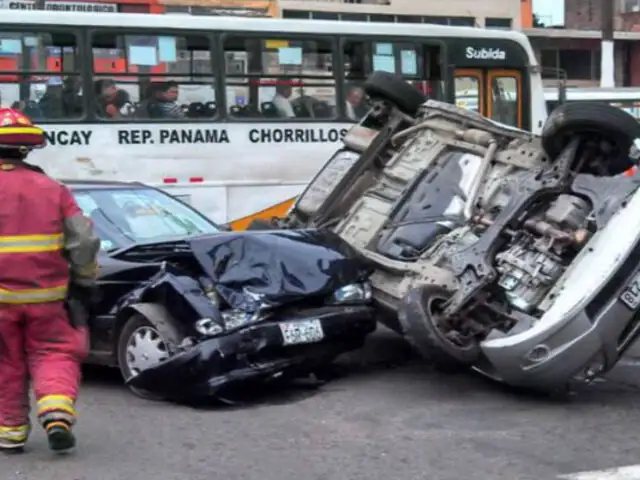 Por Año Nuevo: MTC advierte sanciones a conductores que ocasionen accidentes en estado de ebriedad