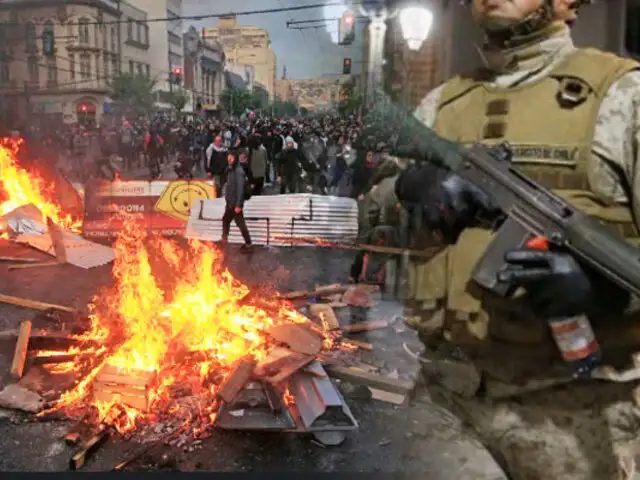 Chile: disturbios dejan al menos tres muertos y 716 detenidos