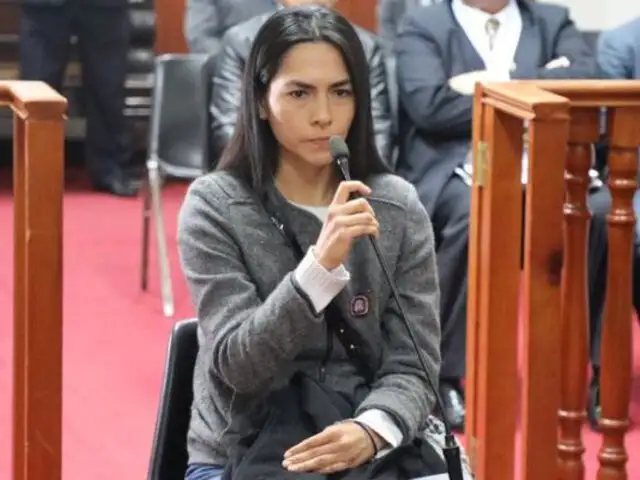 Dictan 4 meses de prisión preventiva para Melisa González Gagliuffi