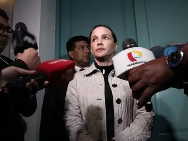 Luciana León: Fiscalía lacró oficinas en el Congreso