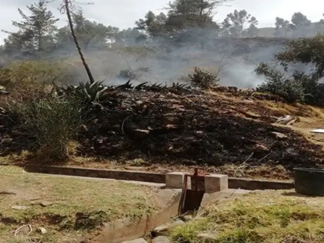 Incendio forestal en Cusco: anciana fallece por graves quemaduras