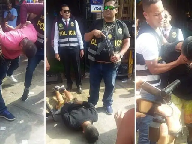 PNP captura a delincuentes que intentaron asaltar casa de apuestas en Los Olivos
