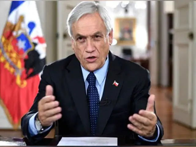 Chile: Piñera llama al país a salir de crisis y enfrentar violencia