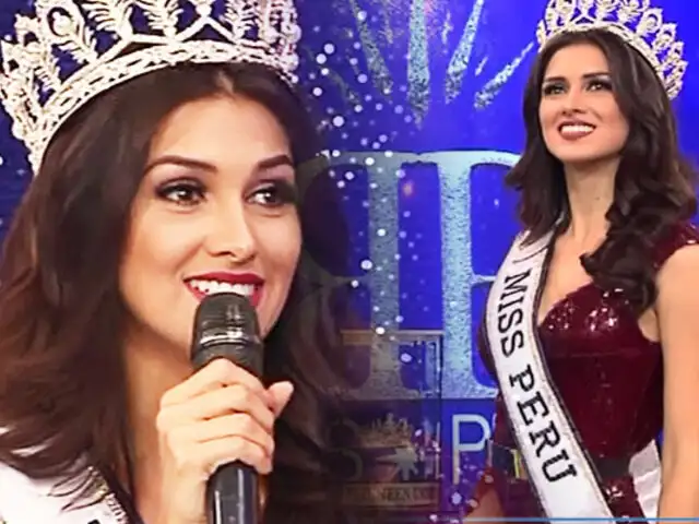 Miss Perú 2019: Kelin Rivera engalanó el set de “Porque hoy es sábado con Andrés”