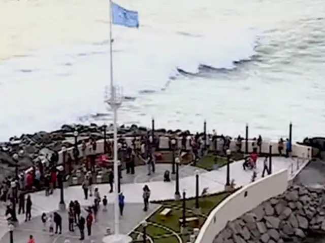 Chorrillos: así fue la inauguración del mirador "Gran bahía de Lima"