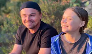 DiCaprio se reunió con Greta Thunberg: “gracias a ella y a los jóvenes activistas soy optimista"
