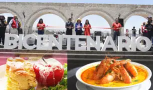 Así se realizó la Feria Gastronómica Bicentenario en Arequipa