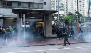 Hong Kong: 5 heridos dejó pelea con cuchillo durante jornada de protestas