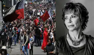 Isabel Allende sobre protestas en Chile: "Ese malestar va a generar grandes cambios"