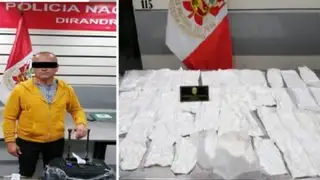 Cae portugués que intentó viajar a Ámsterdam con más de 3 kilos de cocaína