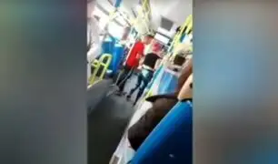 Ataque machista en bus de Madrid: "No te pego porque eres mujer"