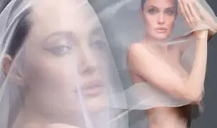 Angelina Jolie posa desnuda por primera vez