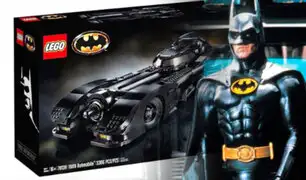 Lego celebra 30 años de “Batman” de Tim Burton con un flamante vehículo