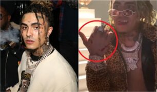 Lil Pump: serpiente muerde a rapero mientras grababa su nuevo videoclip