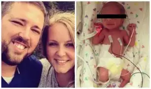 Mujer dio a luz a su bebé mientras su esposo moría en el mismo hospital