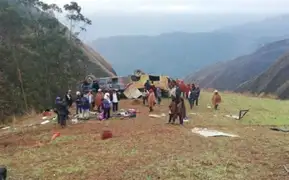 Tragedia en Otuzco: caída de bus al abismo deja hasta el momento casi 20 muertos