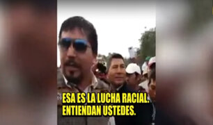 Gobernador regional de Arequipa, Élmer Cáceres, emite discurso racista