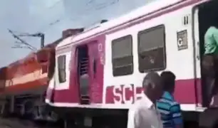 India: choque de trenes deja al menos 10 heridos