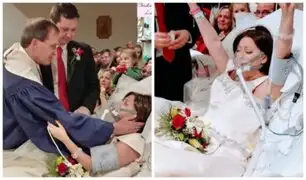 La conmovedora historia de joven con cáncer que se casó solo 18 horas antes de morir