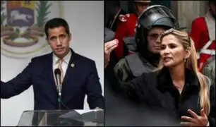 Bolivia: Jeanine Áñez reconoce a Juan Guaidó como presidente venezolano
