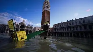Venecia en estado de emergencia: más del 80% de la ciudad está inundada