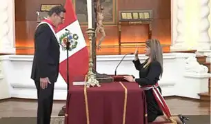 María Hinostroza Pereyra juramentó como nueva ministra de Salud