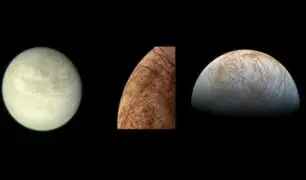 NASA: detectan existencia de vapor de agua en Luna de Júpiter