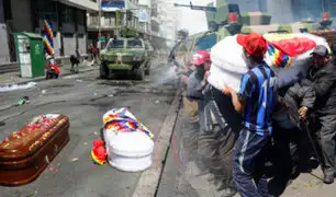 Bolivia: protestan por fallecidos durante operativo policial y militar en El Alto