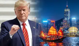 Donald Trump asegura que salvó a Hong Kong de "ser borrado"