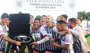 Alianza Lima es el campeón del Torneo Clausura