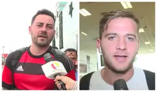 Hinchas de River y Flamengo retornaron a sus países agradecidos con el Perú