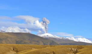 Arequipa: volcán Sabancaya reportó 35 explosiones, según Ingemmet