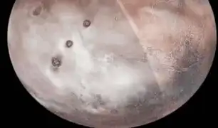 NASA muestra por primera vez cómo se ven las nubes desde Marte