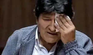 Abuchean a Evo Morales durante conferencia en universidad mexicana