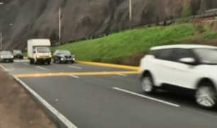 Costa Verde: conductores ignoran nuevos límites de velocidad
