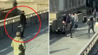 Atentado en Londres: Policía británica abatió a tiros a sospechoso de apuñalamiento