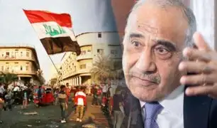 Primer ministro de Irak anuncia su dimisión tras dos meses de protestas